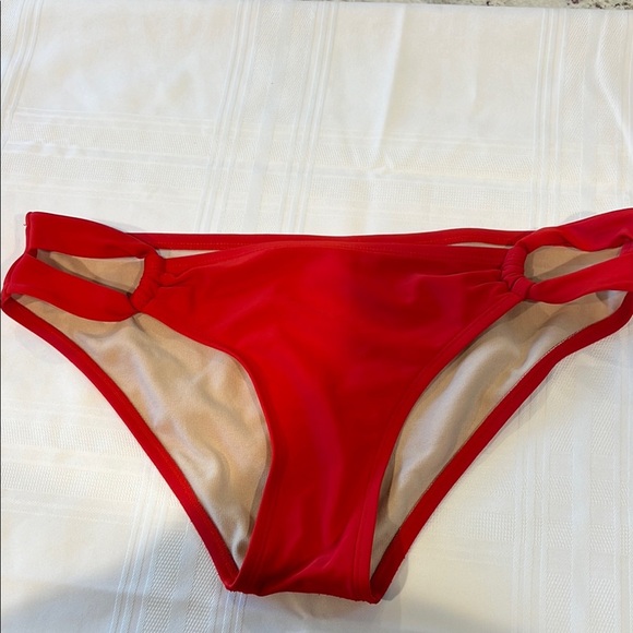 Kona Sol Red Bikini Set - Picture 3 of 6